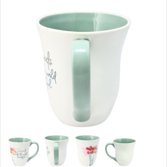 New in Box Rosy Heart "Friends" 16 oz. Mug - Picture 2 of 13